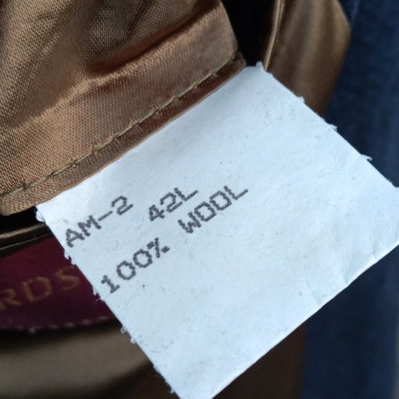 JOSEPH ABBOUD FOR NORDSTROM MEN'S PURE WOOL FULL LENGTH LUXURY OVERCOAT (CANADA) - Picture 17 of 17